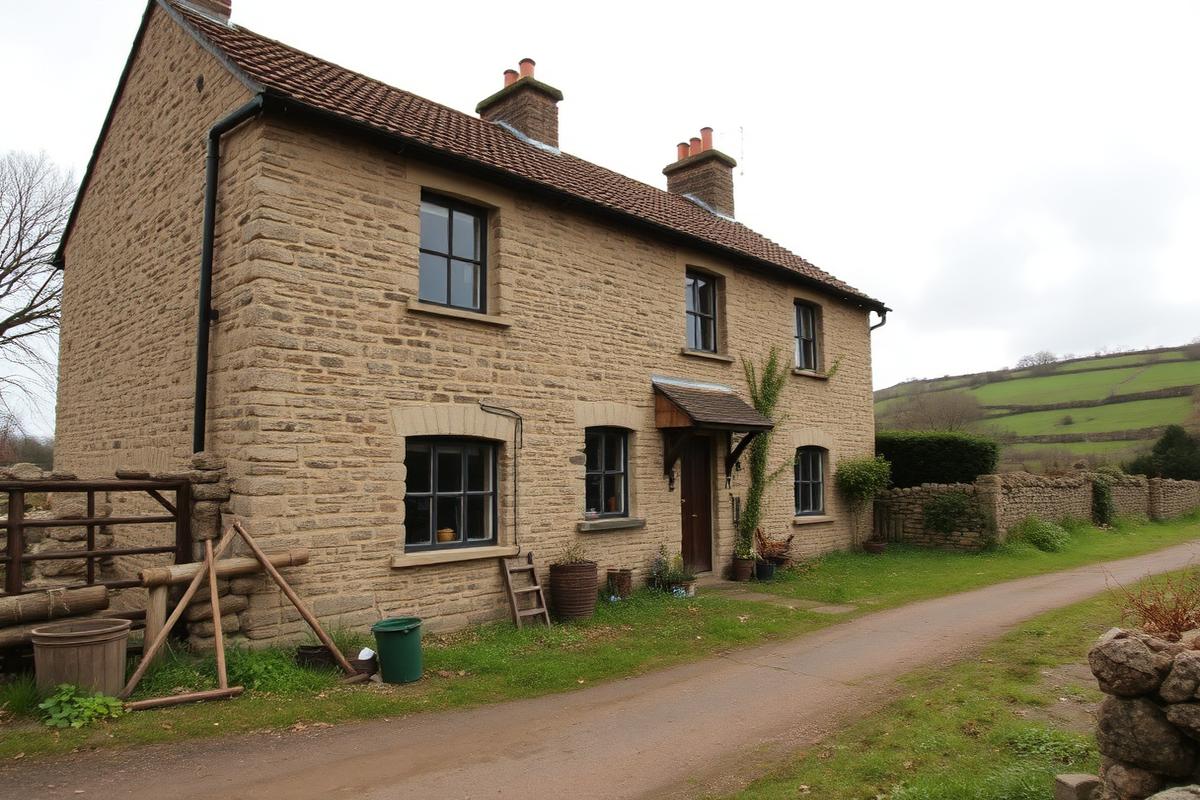 Stone cottage requiring full renovation, Brookfoot Cottage, Hebden, BD23
